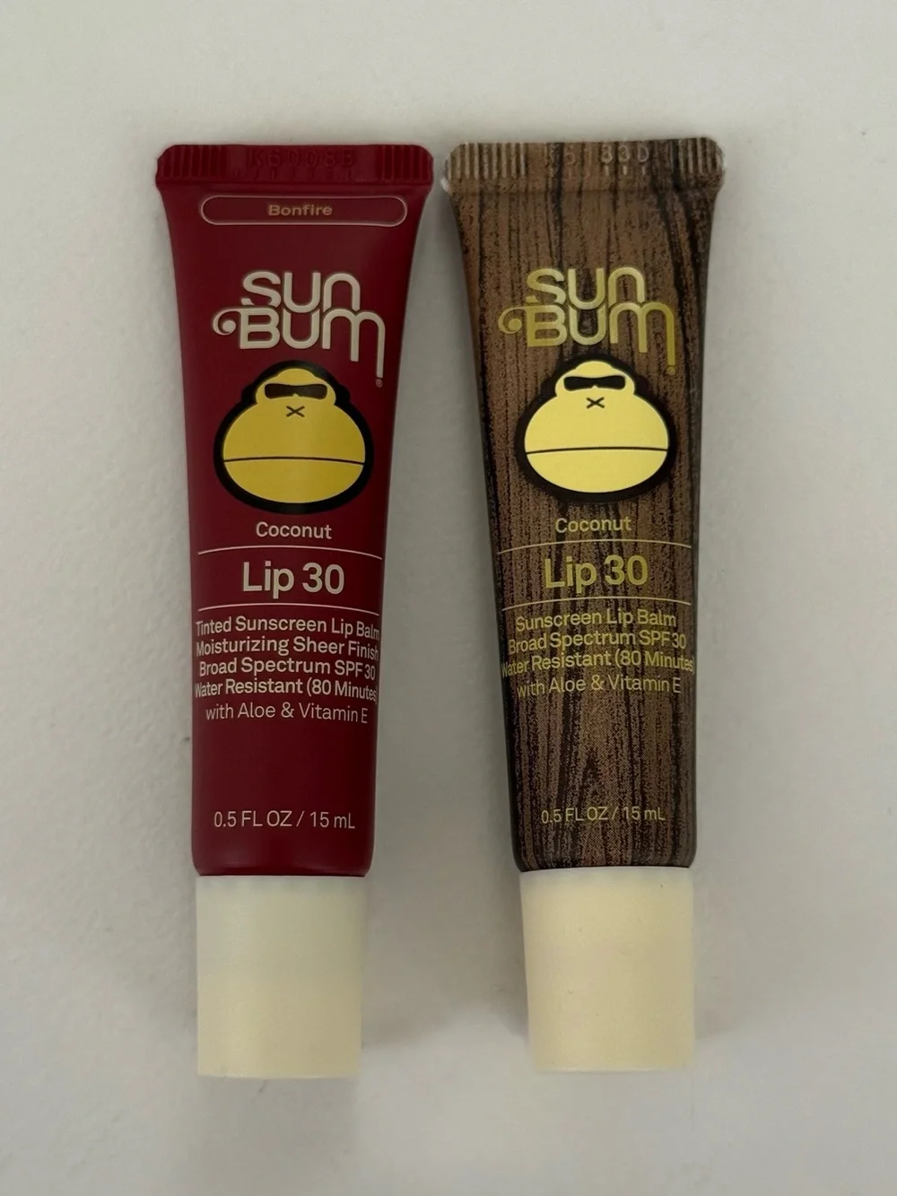 Set of 2. Sun Bum Moisturizing SPF 30 Sunscreen Lip Balms. 2 x 0.5 oz. NEW!